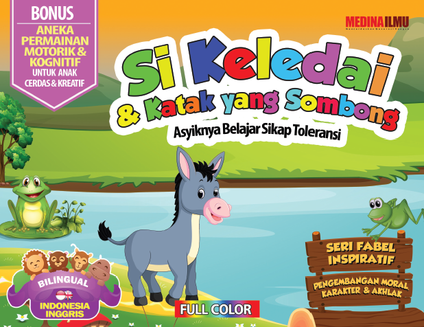 Si Keledai dan Katak yang Sombong